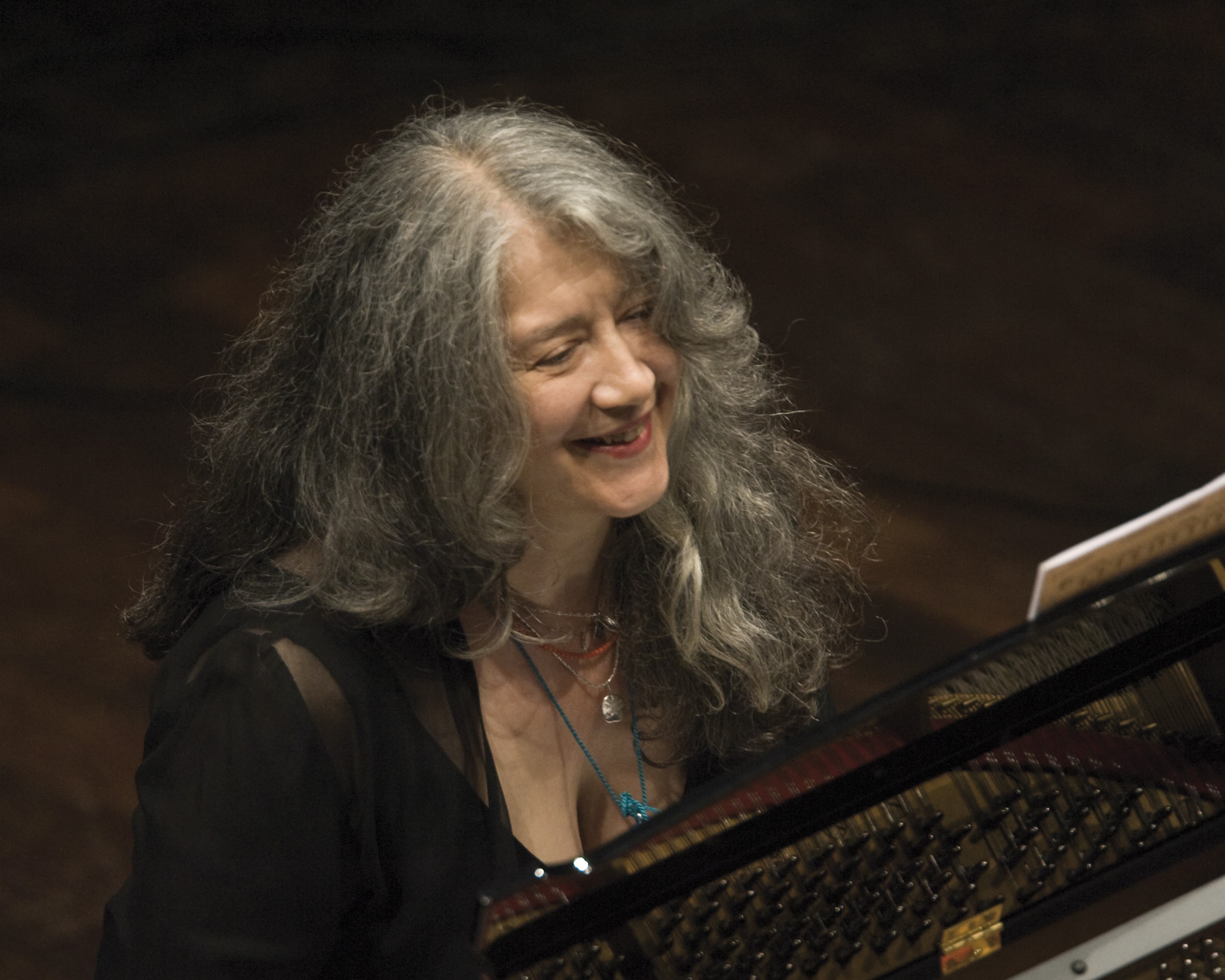 Martha Argerich am Klavier