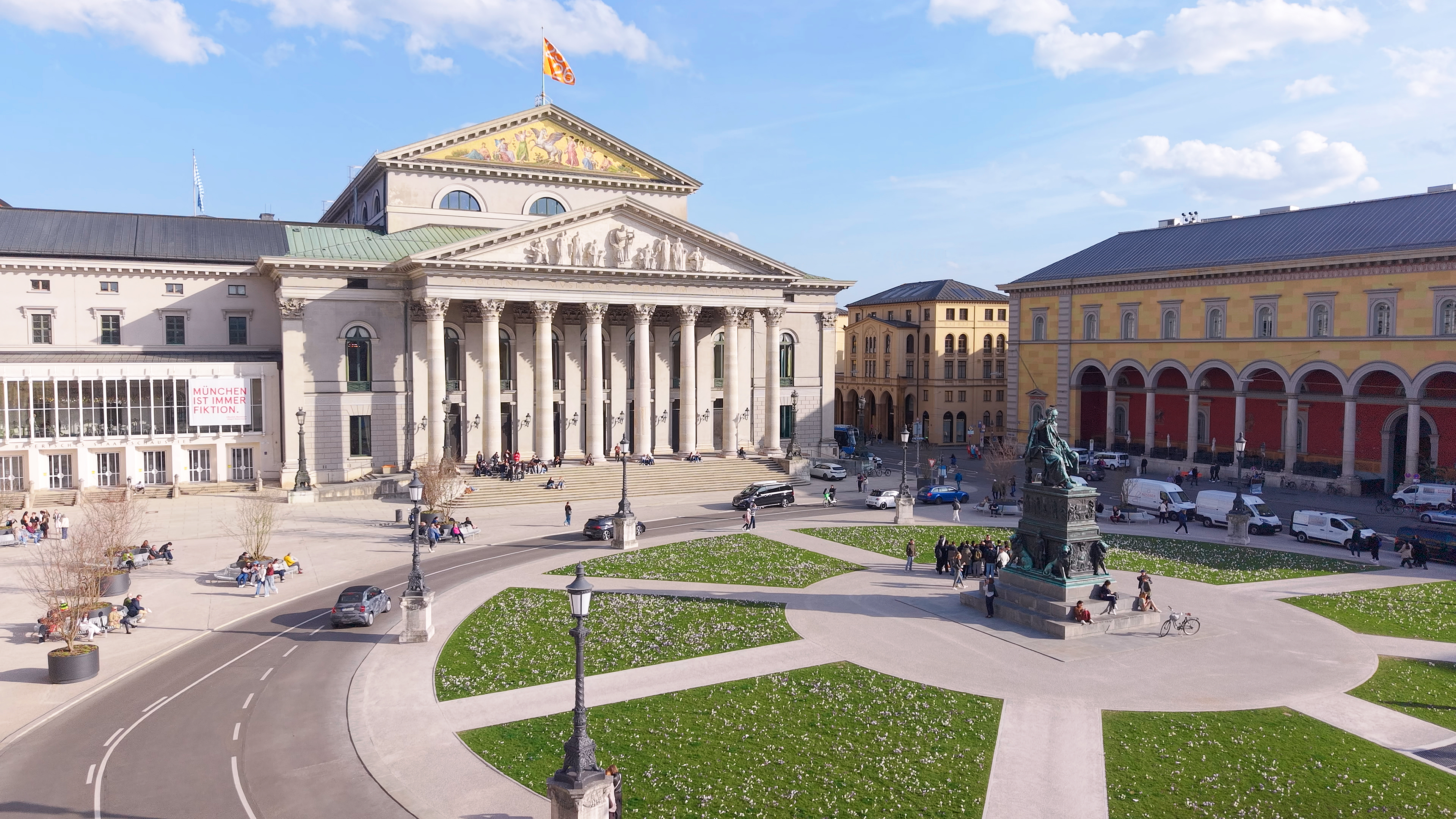 Nationaltheater am Max-Joseph-Platz in München