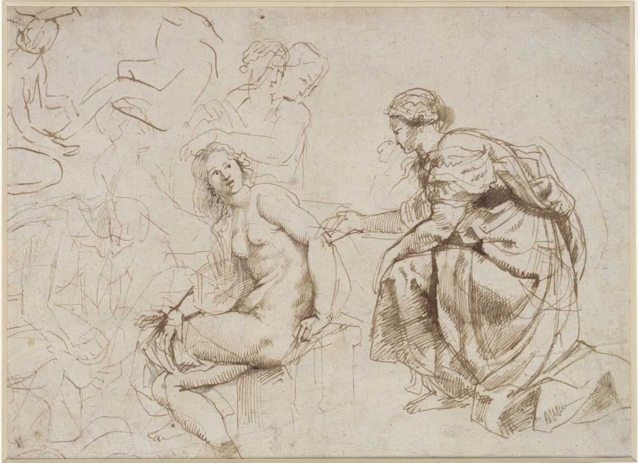 Rubens — Bathseba erhält das Schreiben Davids
