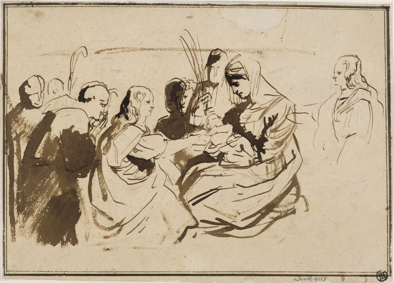 van Dyck — Die Vermählung der hl. Katharina